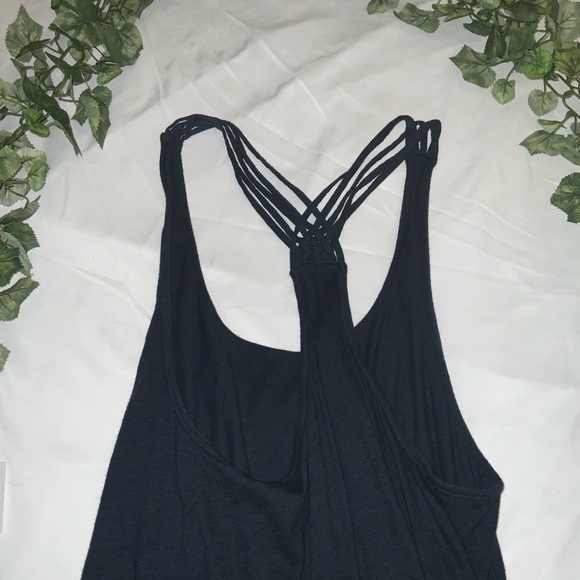 Black Hollister Razorback tank top - Picture 4 of 4